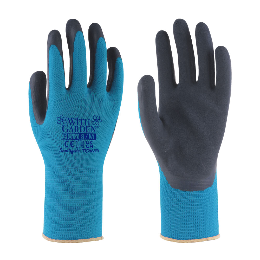Towa Flora 316 Aqua Blue Gardening Gloves